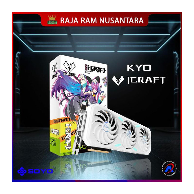 KYO SOYO RTX 4070 iCRAFT 12GB LIMITED EDT OC VGA RTX 4070 OC 12GB