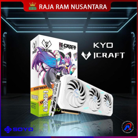 KYO SOYO RTX 4070 iCRAFT 12GB LIMITED EDT OC VGA RTX 4070 OC 12GB