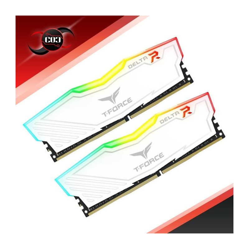 Team Delta DDR4 RGB PC28800 3600Mhz Dual Channel