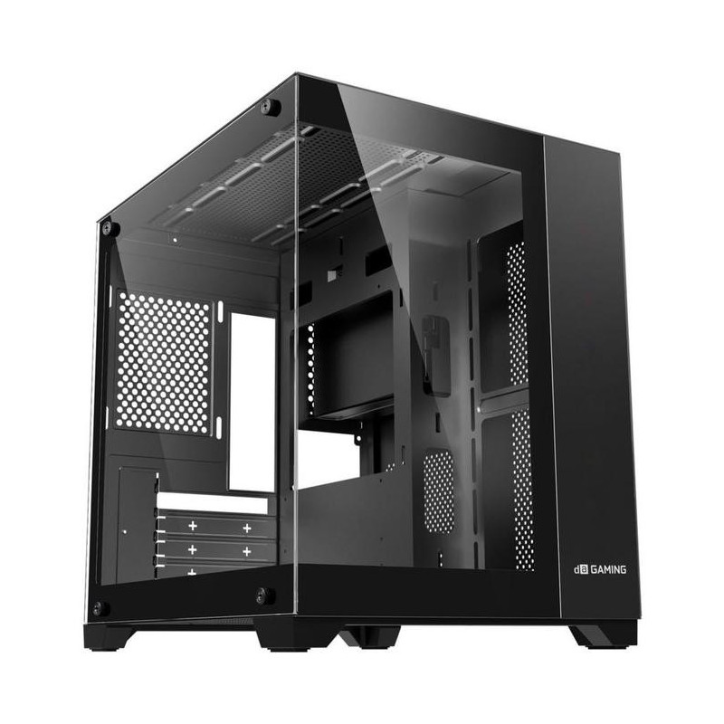 Casing PC Digital Alliance N30SE V3 Black - Miro ATX Tempered Glass - Black