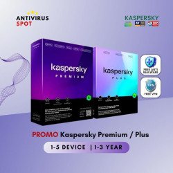 Antivirus Kaspersky Premium / Plus Original Termurah - PLUS, 1 PC 1 YEAR