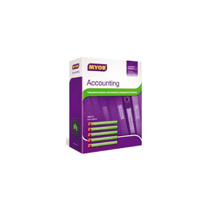 Software Akuntansi MYOB Accounting FULL VERSION - CD Disk