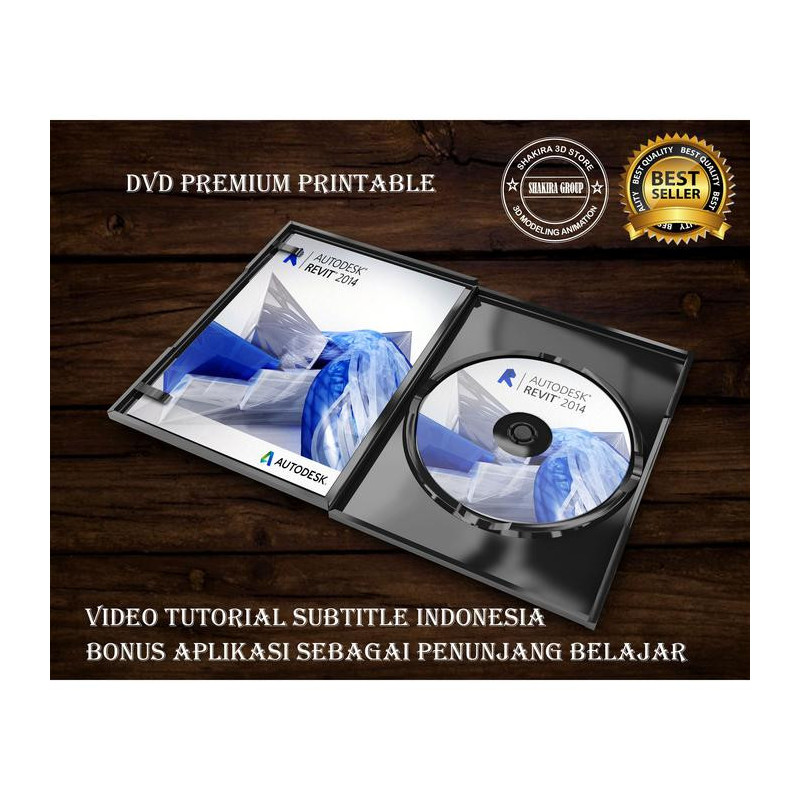 Revit AMS 2014 Architecture Mep Strcuture plus Video Tutorial sampai Mahir Subtitle Indonesia
