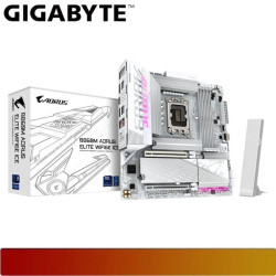 GIGABYTE B860M AORUS ELITE WIFI6E ICE | Motherboard Intel B860 LGA 1851 DDR5 Micro ATX