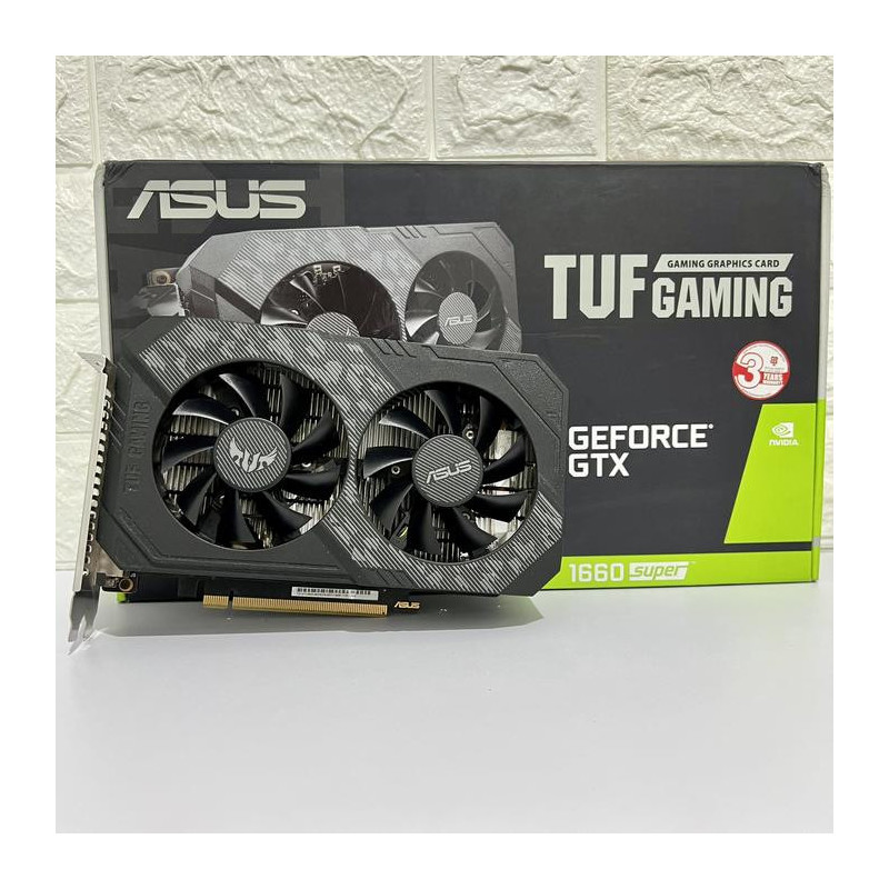 VGA GTX 1660SUPER 6GB ASUS TUF GAMING OC GDDR6