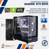 PC RAKITAN AMD Ryzen 7 9700x RTX 5070 12GB [Ram 32GB, SSD 1TB gen 4, PSU 750 Watt, AIO Watercooler